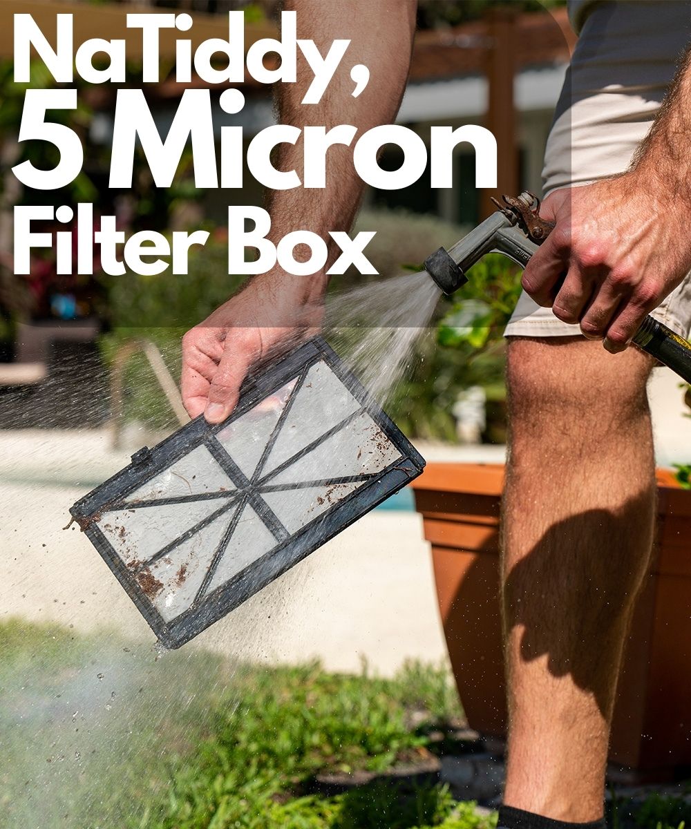 5-Micron Filter Box, The Smallest Filter Density Among Pool Cleaning Robots - NaTiddy
