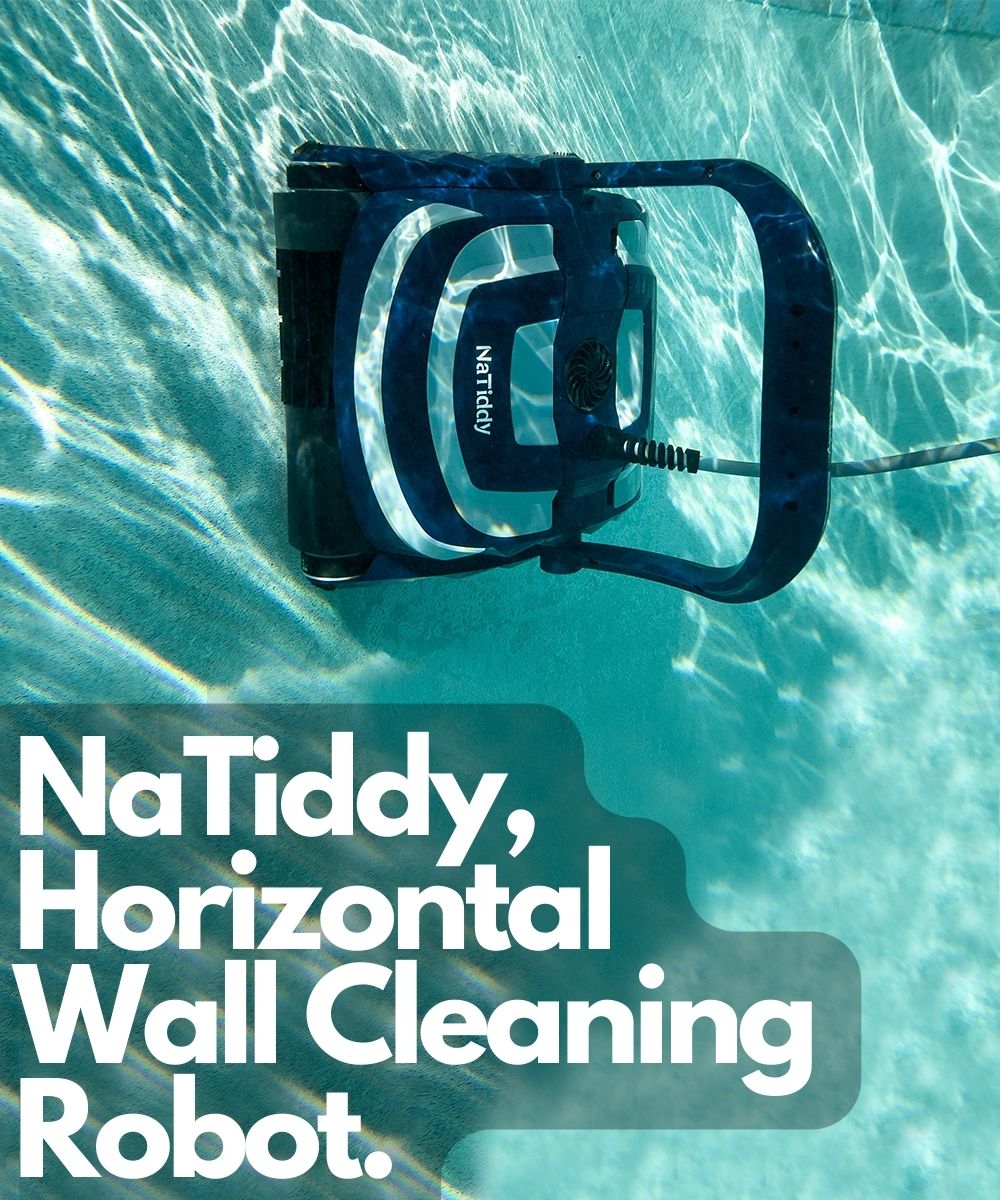 NaTiddy Horizontal Robotic Cleaning Water Line, Making The Swimming Pool Cleaner - NaTiddy